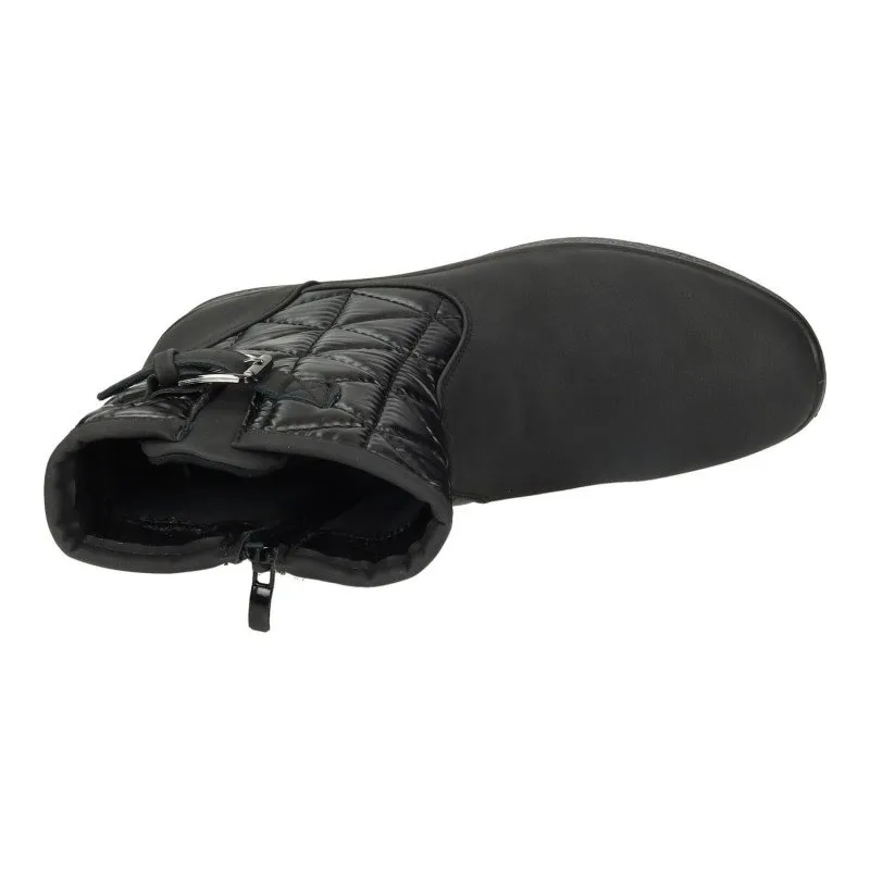 24M555 Botines MySoft color NEGRO