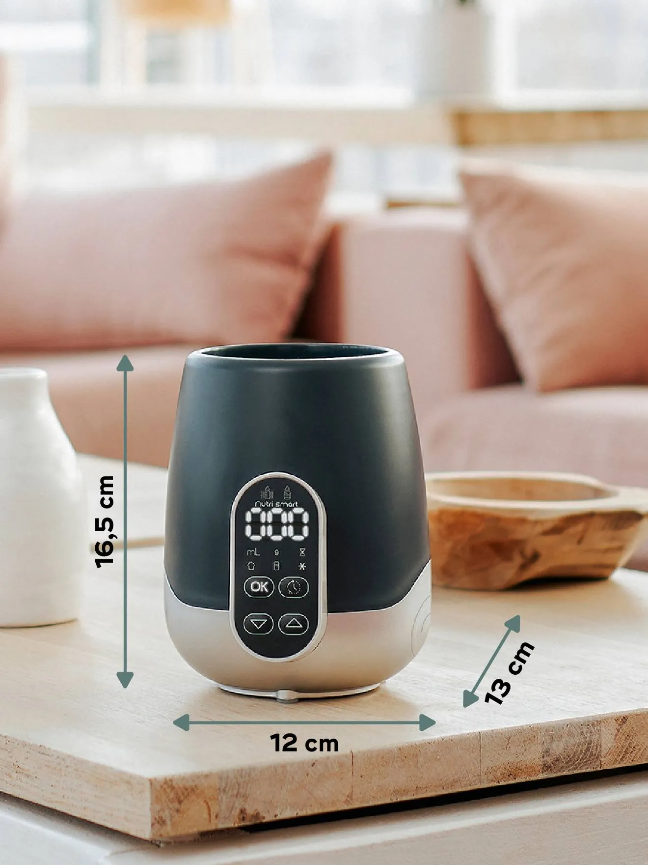 Calientabiberones para casa y coche BABYMOOV Nutri Smart