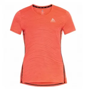 Camiseta de running Odlo Zeroweight Engineered Chill-Tec (siesta Melange) Mujer