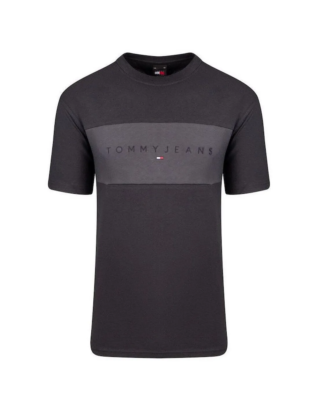 Camiseta Tommy Hilfiger Hombre Negra | eCOOL