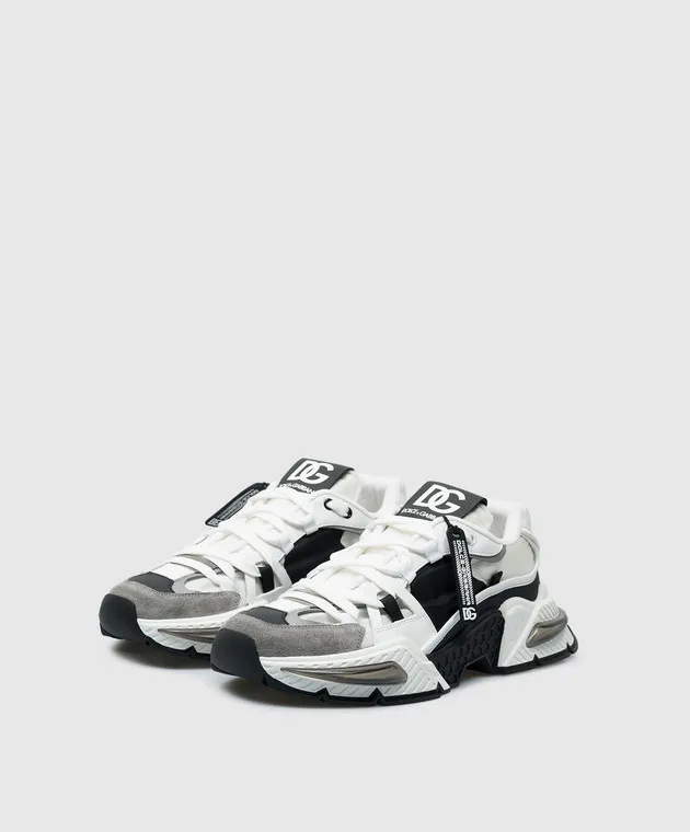 Dolce&Gabbana White combined sneakers AIRMASTER