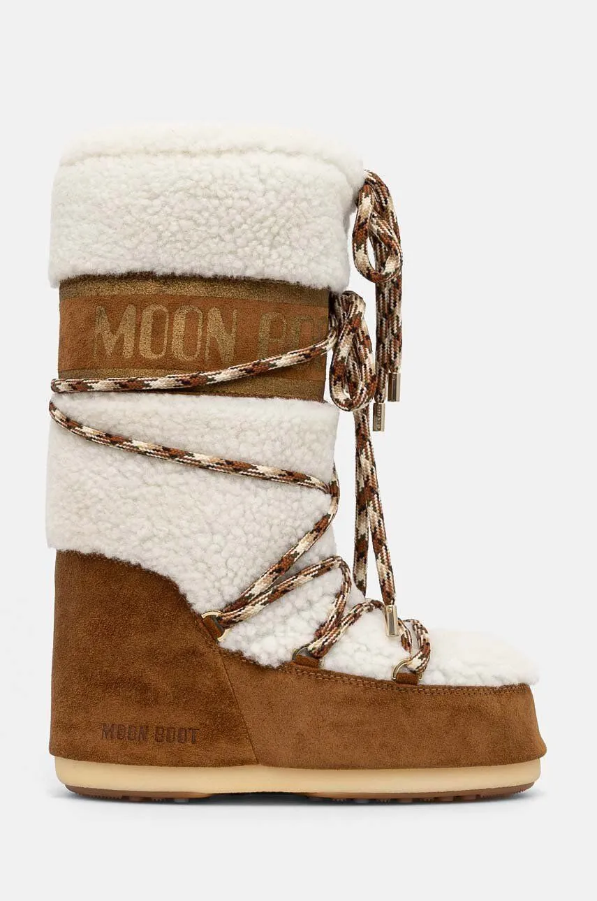 Moon Boot Shearling Boots