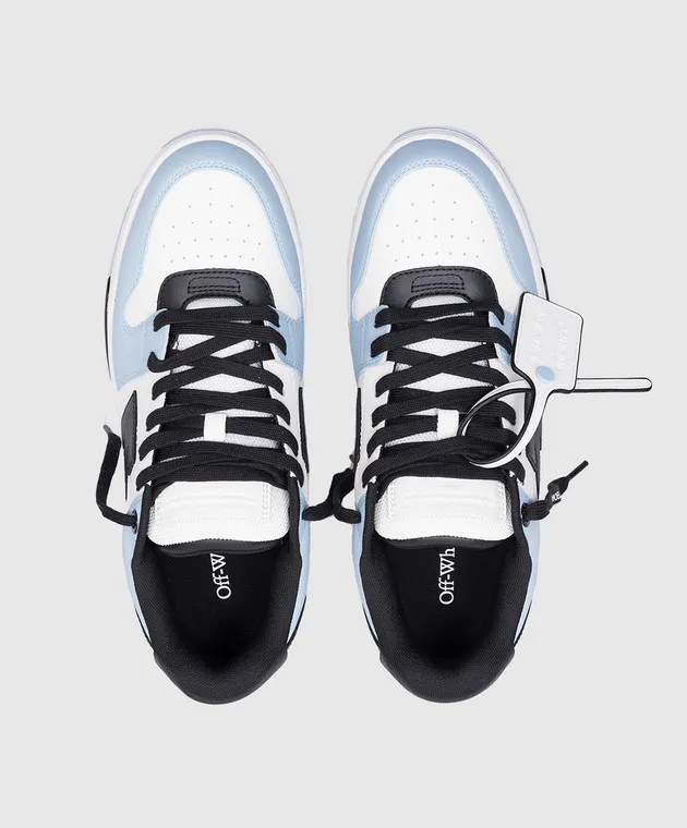 Off-White Blue leather Out Of Office sneakers