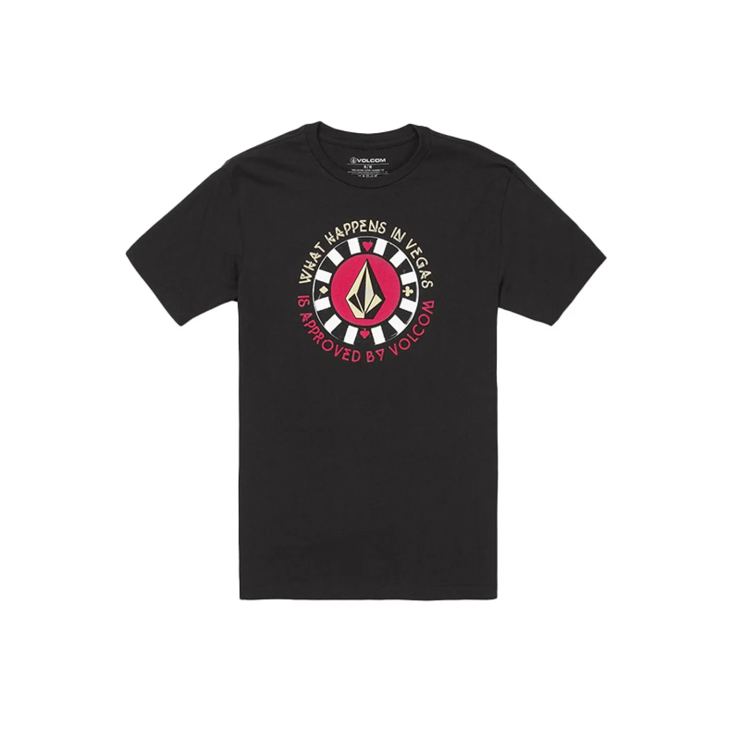 Remera Volcom Las Vegas - Negro