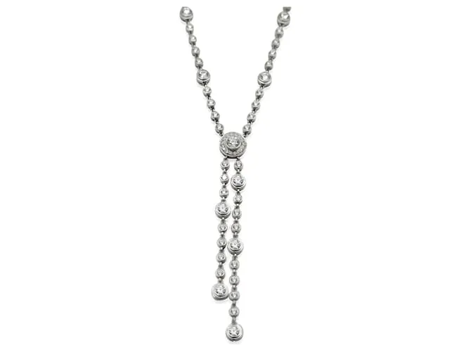 Tiffany & Co TIFFANY Y COMPAÑIA. Collar circular en platino 4.05 por cierto 