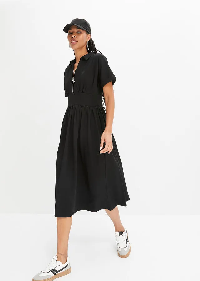 Vestido de punto Negro