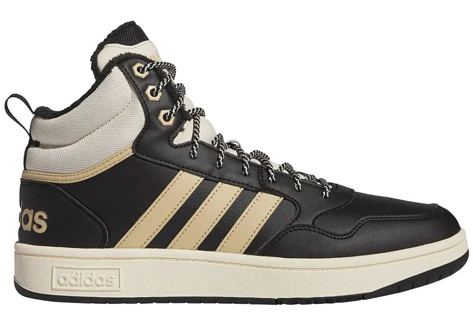 zapatos adidas Performance Hoops 3.0 Mid Wtr - Core Black/Magic Beige/Wonder White - men´s
