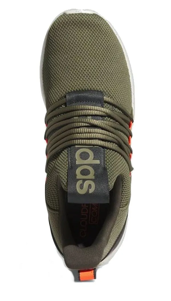 zapatos adidas Performance Lite Racer Adapt 7.0 - Olive Strata/Shadow Olive/Solar Red - men´s