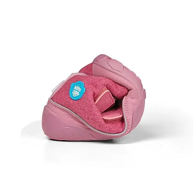 zapatos Affenzahn Comfy Walk Wool Midboot Unicorn - Pink - girl´s