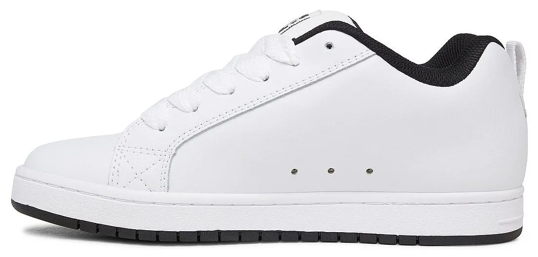zapatos DC Court Graffik - WLK/White/Black/Black - men´s