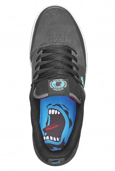 zapatos Etnies Marana X Santa Cruz - Dark Grey/Black - men´s